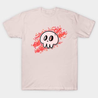 Pink Skull T-Shirt